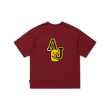 アジョバイアジョ(AJOBYAJO) [PBA] Smile AJO T-Shirt [BURGUNDY]