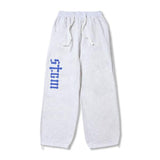 STIGMA(スティグマ) STGM Logo Super Wide Jogger Pants White melange