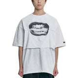 S=D Layered T-Shirt [WHITE]