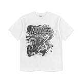 mahagrid (マハグリッド) CHOPPER BIKE TEE WHITE(MG2EMMT518A)