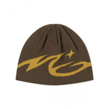 mahagrid (マハグリッド) ASTRO LOGO BEANIE BROWN(MG2EFMAB39A)