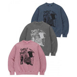 mahagrid (マハグリッド) DON’T PANIC PIGMENT SWEATSHIRT_3colors(MG2DSMM441A)