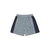 アクメドラビ(acme' de la vi) LOGO NEEDLEWORK VELOUR SHORT PANTS DARK MINT