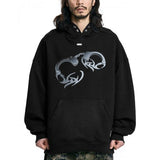 アジョバイアジョ(AJOBYAJO) Tribal AJO Handcuffs Hoodie [BLACK]