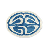 mahagrid (マハグリッド) ECLIPSE LOGO RUG BLUE(MG2ESMAB82A)