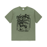 mahagrid (マハグリッド) CORP TEE KHAKI(MG2DMMT509A)