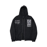 ブラックブロンド(BLACKBLOND) BBD No Sympathy Zip Up Hood Jacket (Black)