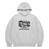 mahagrid (マハグリッド) DESIGN STUDIO HOODIE LIGHT GREY(MG2EFMM411A)