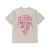 mahagrid (マハグリッド) BLESS TEE BEIGE(MG2EMMT533A)