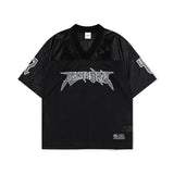 mahagrid (マハグリッド) MESH FOOTBALL JERSEY BLACK(MG2EMMT543A)