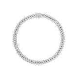 ブラック·パブル(BLACK PURPLE) [BLACKLABEL] Corbin Cuban Chain Necklace 15 mm (Silver)