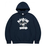 mahagrid (マハグリッド) NOWHERE DJ HOODIE NAVY(MG2EFMM420A)