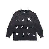 STIGMA(スティグマ) Lexsecunda Vintage-Like Oversized Long Sleeves T-Shirts Black