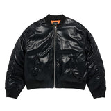 アクメドラビ(acme' de la vi) BALLOON FIT MA-1 LEATHER PADDING JACKET