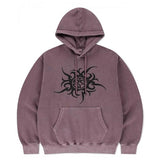 mahagrid (マハグリッド) TRIBAL ECLIPSE PIGMENT HOODIE BURGUNDY(MG2EFMM408A)