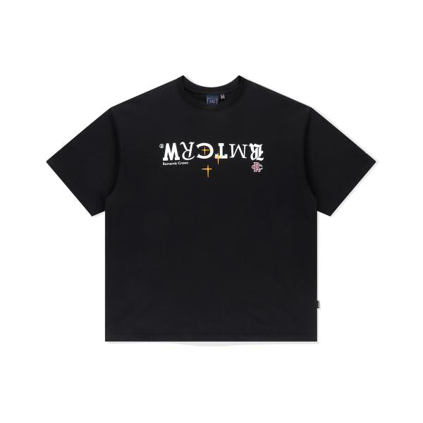 ROMANTIC CROWN ♥REVERSE LOGO TEE SHIRT/追跡付 ROMANTIC CROWN(ロマンティック クラウン) REVERSE LOGO TEE