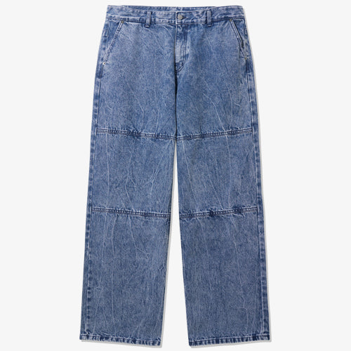 エズカートン(EZKATON) Bleach Washing Wide Denim Pants 1種 SHLP6708