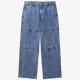エズカートン(EZKATON) Bleach Washing Wide Denim Pants 1種 SHLP6708