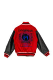 MMIC(エムエムアイシー) LUCKYSTRIKER VARSITY JACKET