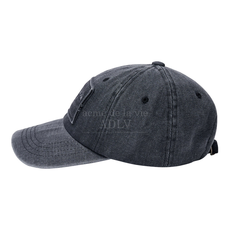 アクメドラビ(acme' de la vie) DENIM WASHING BALL CAP BLACK