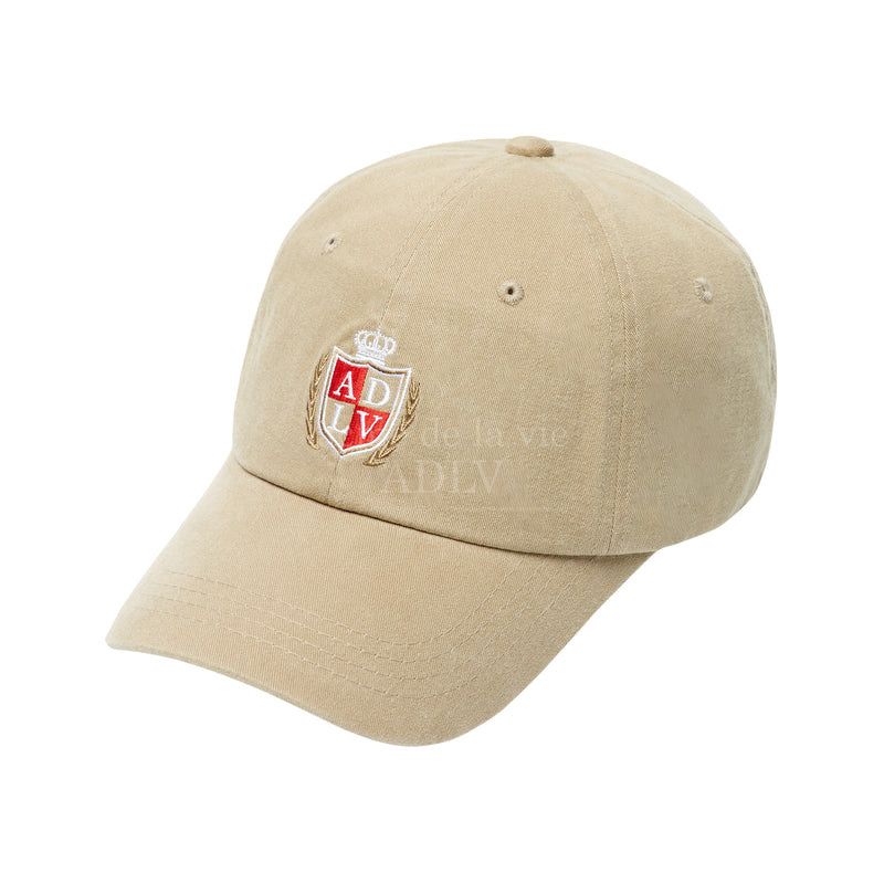 アクメドラビ(acme' de la vie)  ADLV NOBLE LOGO BALL CAP BEIGE