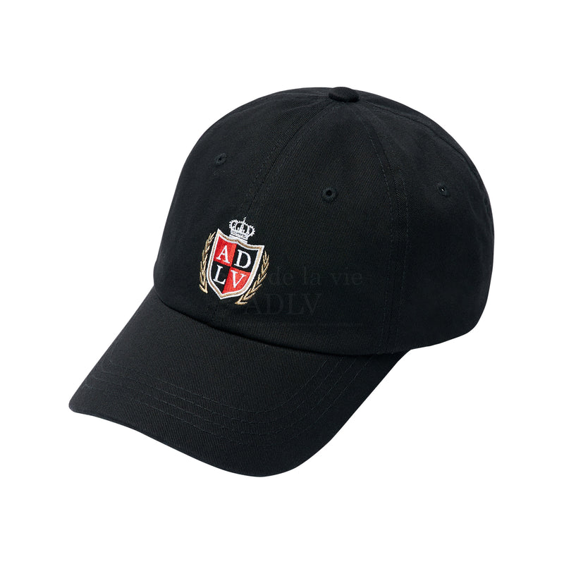 アクメドラビ(acme' de la vie)  ADLV NOBLE LOGO BALL CAP BLACK