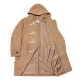 アクメドラビ(acme' de la vie)  OVERFIT WOOL DUFFEL COAT CAMEL