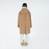 アクメドラビ(acme' de la vie)  OVERFIT WOOL DUFFEL COAT CAMEL