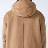 アクメドラビ(acme' de la vie)  OVERFIT WOOL DUFFEL COAT CAMEL