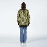 アクメドラビ(acme' de la vie) LEOPARD MOHAIR CARDIGAN YELLOW