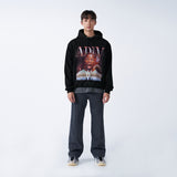 アクメドラビ(acme' de la vie) 1980 VIBE HOODIE BLACK