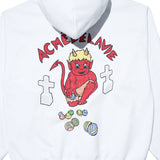 アクメドラビ(acme' de la vie)  ADLV DEVIL HOODIE WHITE