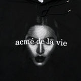 アクメドラビ(acme' de la vie) ACMEDELAVIE FACE HOODIE BLACK