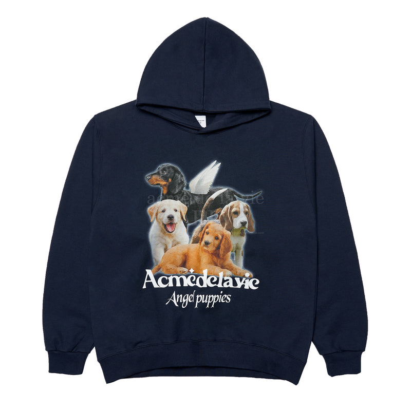 アクメドラビ(acme' de la vie) ANGEL PUPPY HOODIE NAVY