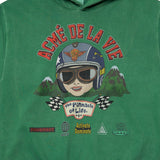 アクメドラビ(acme' de la vie) BIKER HELMET HOODIE GREEN