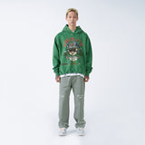 アクメドラビ(acme' de la vie) BIKER HELMET HOODIE GREEN