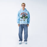 アクメドラビ(acme' de la vie) BIKER HELMET HOODIE SKY BLUE