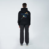 アクメドラビ(acme' de la vie) CANDY, CAT AND DOG HOODIE BLACK