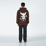 アクメドラビ(acme' de la vie) RIVET PATCHWORK EMBROIDERED COTTON PANTS BLACK