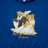 アクメドラビ(acme' de la vie) FLYING CAT HOODIE BLUE