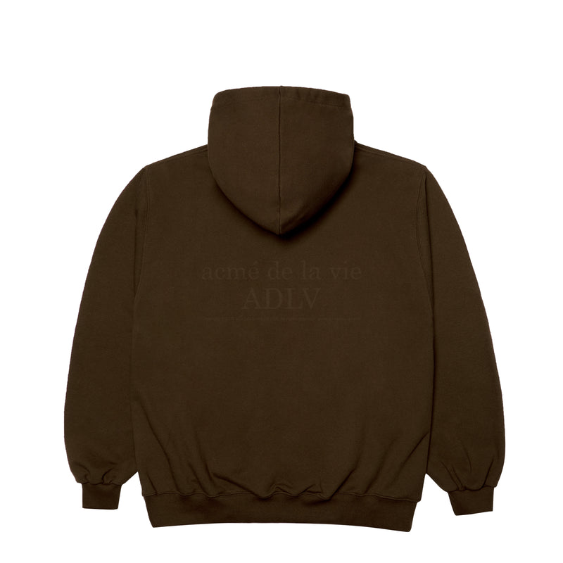 アクメドラビ(acme' de la vie) FLYING CAT HOODIE BROWN