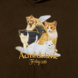 アクメドラビ(acme' de la vie) FLYING CAT HOODIE BROWN