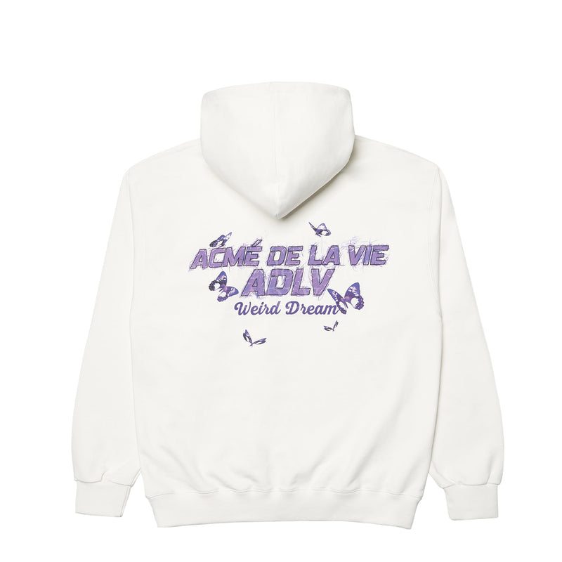 アクメドラビ(acme' de la vie) GRAFFITI BUTTERFLY HOODIE OFF-WHITE