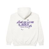アクメドラビ(acme' de la vie) GRAFFITI BUTTERFLY HOODIE OFF-WHITE