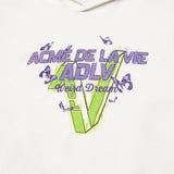 アクメドラビ(acme' de la vie) GRAFFITI BUTTERFLY HOODIE OFF-WHITE