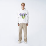 アクメドラビ(acme' de la vie) GRAFFITI BUTTERFLY HOODIE OFF-WHITE