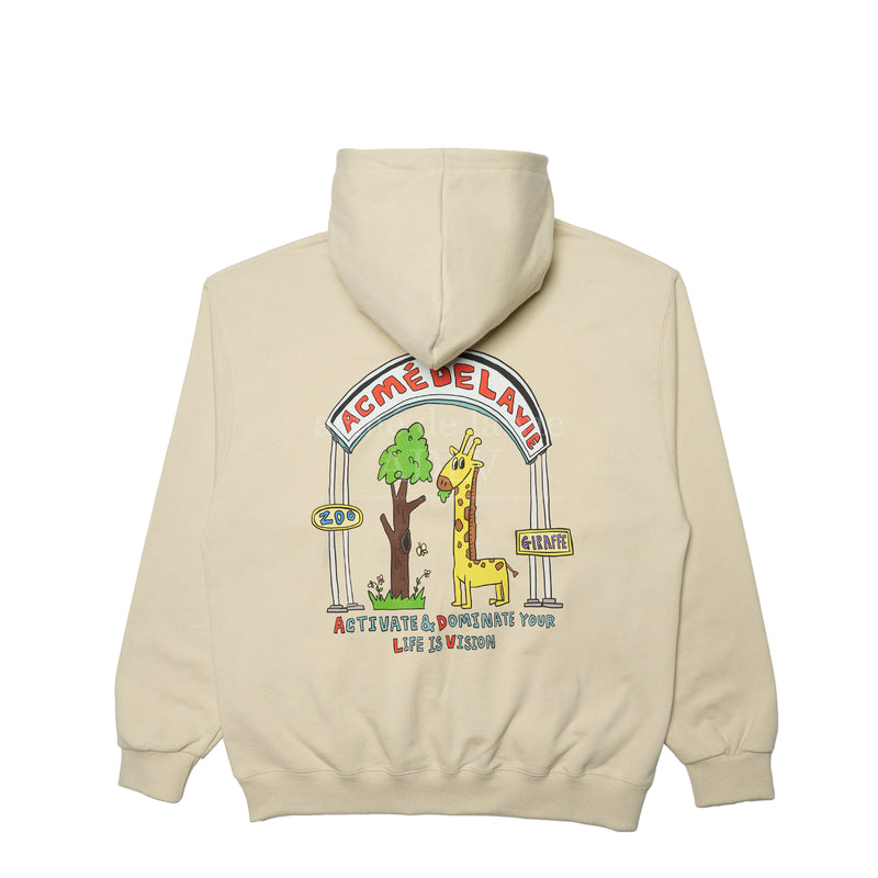 アクメドラビ(acme' de la vie)  GIRAFFE HOODIE BEIGE