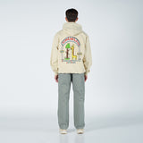 アクメドラビ(acme' de la vie) RIVET PATCHWORK EMBROIDERED COTTON PANTS GREEN GRAY