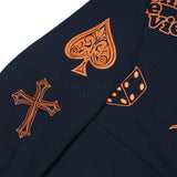 アクメドラビ(acme' de la vie) ONE CARD HOODIE NAVY
