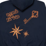 アクメドラビ(acme' de la vie) ONE CARD HOODIE NAVY